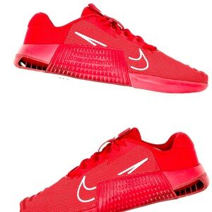 Nike Metcon 9 Crossfit Training Shoes Red/Platinum Men's DZ2617 600 Size 12 US‎
